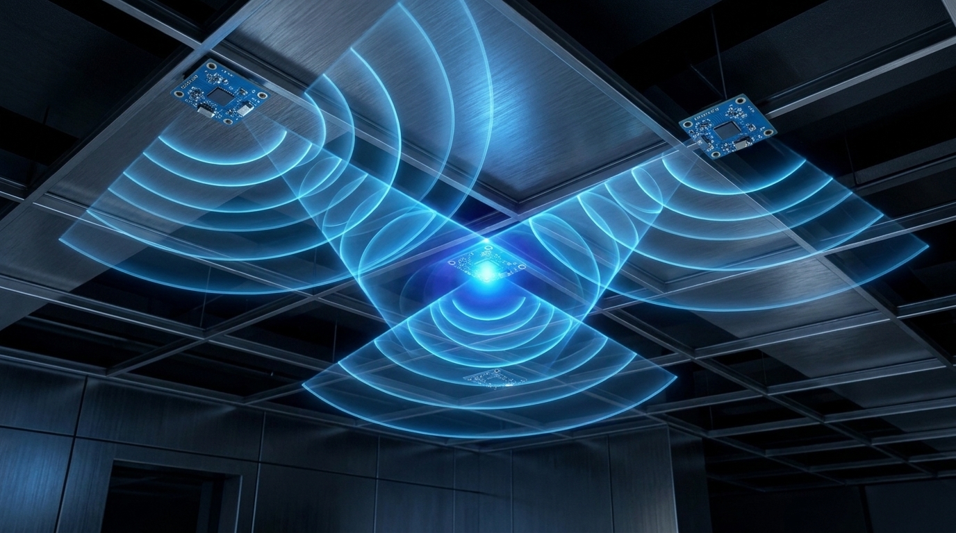 Indoor Positioning with BLE: Using Multiple Receivers to Triangulate a Phone's Location